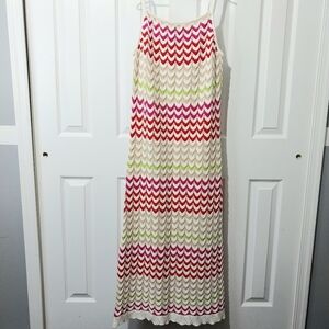 Rachel‎ Zoe Crochet Knit Maxi Dress, NWOT, Size XL